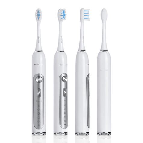Электрическая звуковая зубная щётка Revyline RL 010 White и по всему Узбекистану в интернет-магазине Revyline.uz