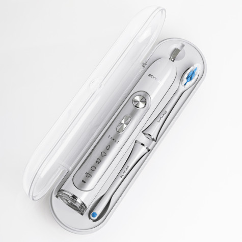 Электрическая звуковая зубная щётка Revyline RL 010 White и по всему Узбекистану в интернет-магазине Revyline.uz