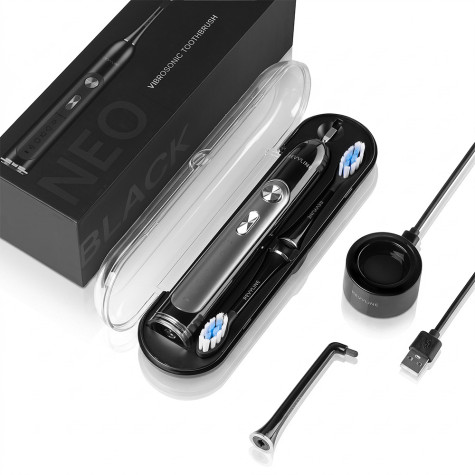 Электрическая звуковая зубная щётка Revyline RL 010 Black Rabbit Special Edition и по всему Узбекистану в интернет-магазине Revyline.uz