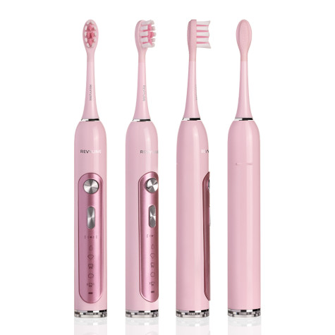 Электрическая звуковая зубная щётка Revyline RL 010 Pink и по всему Узбекистану в интернет-магазине Revyline.uz
