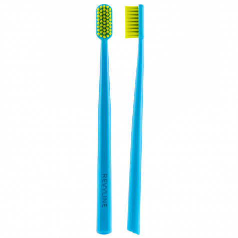 Зубная щетка Revyline SM6000 Smart голубая - салатовая, мягкая