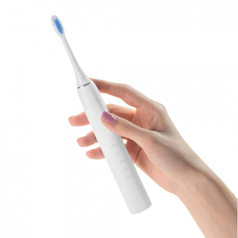 Электрическая звуковая зубная щётка Revyline RL 015 White и по всему Узбекистану в интернет-магазине Revyline.uz