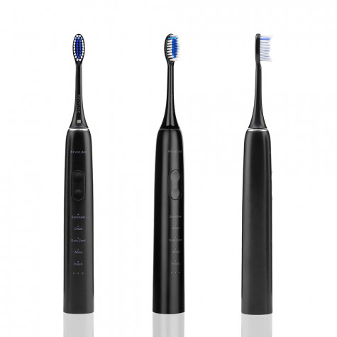 Электрическая звуковая зубная щётка Revyline RL 015 Black и по всему Узбекистану в интернет-магазине Revyline.uz
