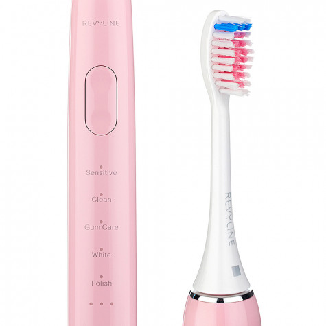 Электрическая звуковая зубная щетка Revyline RL 015 Pink и по всему Узбекистану в интернет-магазине Revyline.uz