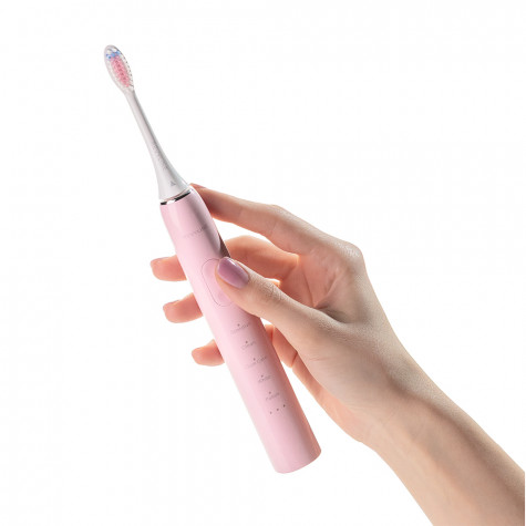 Электрическая звуковая зубная щетка Revyline RL 015 Pink и по всему Узбекистану в интернет-магазине Revyline.uz