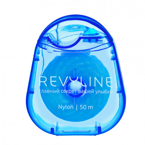 Зубная нить вощеная Revyline нейлон, мятная, 50 м и по всему Узбекистану в интернет-магазине Revyline.uz