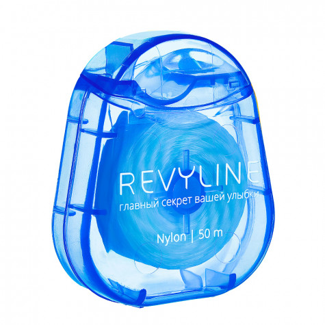Зубная нить вощеная Revyline нейлон, мятная, 50 м и по всему Узбекистану в интернет-магазине Revyline.uz