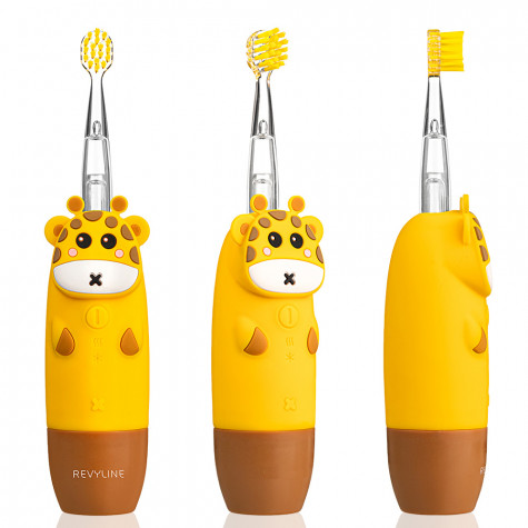 Электрическая звуковая зубная щётка Revyline RL 025 Baby, Yellow и по всему Узбекистану в интернет-магазине Revyline.uz