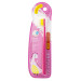 Детская зубная щетка Revyline Kids S4800 розовая - желтая, Soft