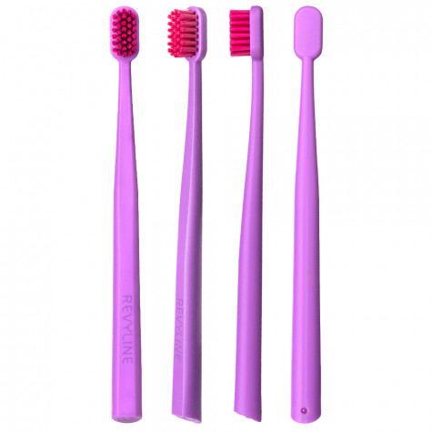 Детская зубная щетка Revyline Kids S4800 сиреневая - малиновая, Soft и по всему Узбекистану в интернет-магазине Revyline.uz