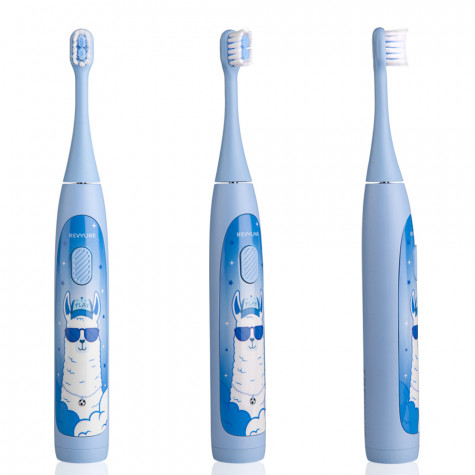 Электрическая звуковая зубная щётка Revyline RL 035 Kids, light Blue и по всему Узбекистану в интернет-магазине Revyline.uz