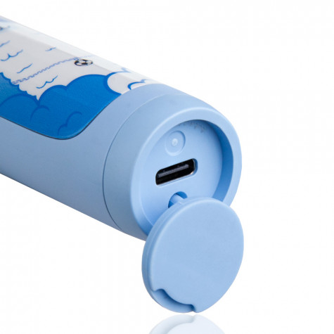 Электрическая звуковая зубная щётка Revyline RL 035 Kids, light Blue и по всему Узбекистану в интернет-магазине Revyline.uz