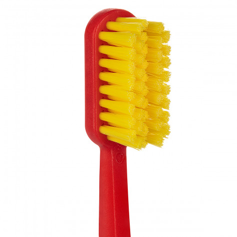 Зубная щетка Revyline SM6000 Ortho красная - желтая, мягкая