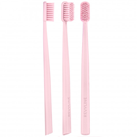 Набор зубных щеток Revyline SM6000 DUO Pink + Blue