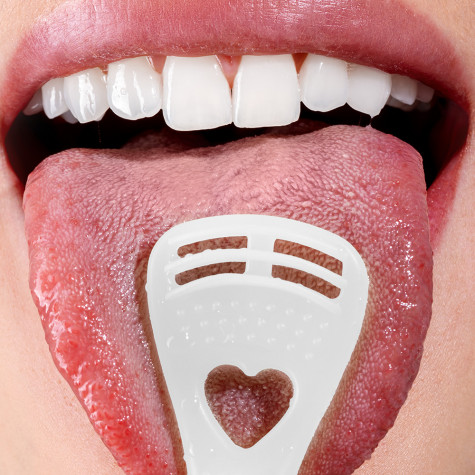 Скребок для языка Revyline Soft, белый и по всему Узбекистану в интернет-магазине Revyline.uz