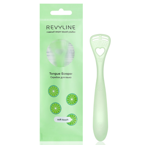 Скребок для языка Revyline Soft, салатовый и по всему Узбекистану в интернет-магазине Revyline.uz