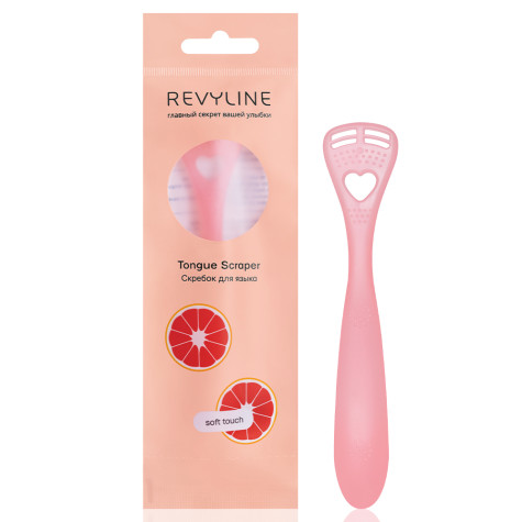 Скребок для языка Revyline Soft, розовый и по всему Узбекистану в интернет-магазине Revyline.uz