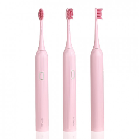 Электрическая звуковая зубная щётка Revyline RL 060, розовая и по всему Узбекистану в интернет-магазине Revyline.uz