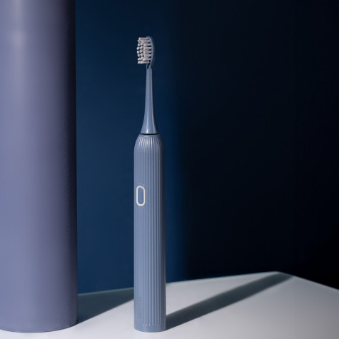 Электрическая звуковая зубная щётка Revyline RL 060, голубая и по всему Узбекистану в интернет-магазине Revyline.uz