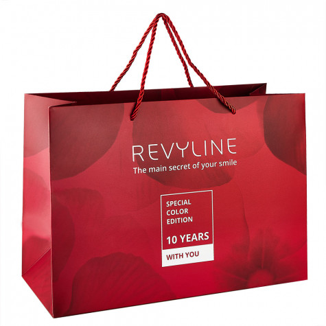 Пакет подарочный Revyline 10 Years Special Color Edition, размер М
