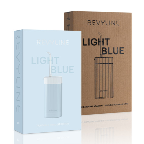 Портативный Ирригатор Revyline RL 410 Light Blue и по всему Узбекистану в интернет-магазине Revyline.uz