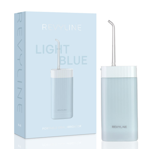 Портативный Ирригатор Revyline RL 410 Light Blue и по всему Узбекистану в интернет-магазине Revyline.uz