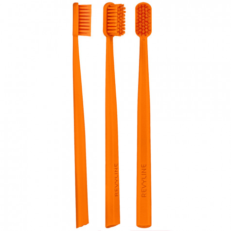 Набор зубных щеток Revyline SM6000 DUO Orange + Khaki и по всему Узбекистану в интернет-магазине Revyline.uz