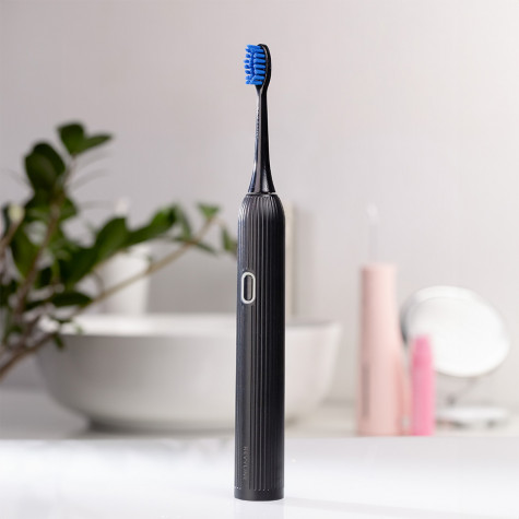 Электрическая звуковая зубная щётка Revyline RL 060 Black и по всему Узбекистану в интернет-магазине Revyline.uz