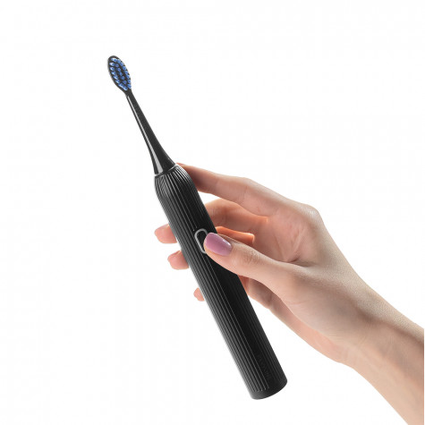 Электрическая звуковая зубная щётка Revyline RL 060 Black и по всему Узбекистану в интернет-магазине Revyline.uz
