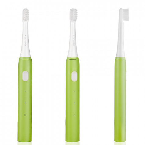Электрическая звуковая зубная щётка Revyline RL 050 Kids, Green и по всему Узбекистану в интернет-магазине Revyline.uz