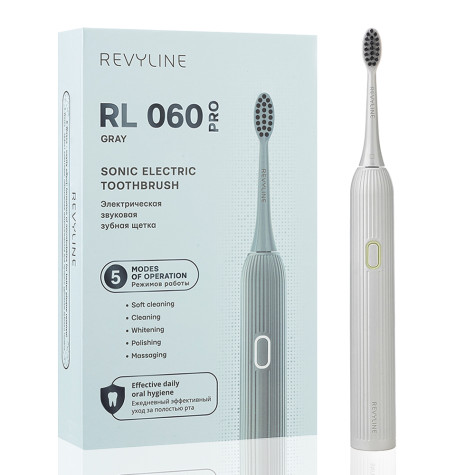Электрическая звуковая зубная щётка Revyline RL 060 PRO и по всему Узбекистану в интернет-магазине Revyline.uz