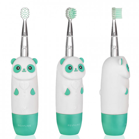 Электрическая звуковая зубная щетка Revyline RL 025 Panda, зеленая и по всему Узбекистану в интернет-магазине Revyline.uz