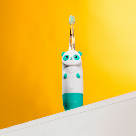 Электрическая звуковая зубная щетка Revyline RL 025 Panda, зеленая и по всему Узбекистану в интернет-магазине Revyline.uz