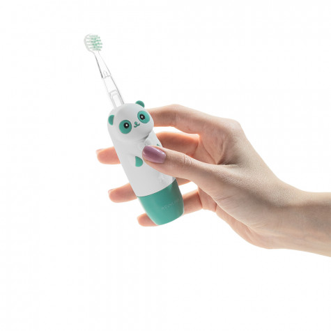 Электрическая звуковая зубная щетка Revyline RL 025 Panda, зеленая и по всему Узбекистану в интернет-магазине Revyline.uz