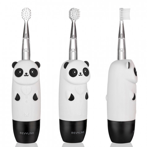 Электрическая звуковая зубная щетка Revyline RL 025 Panda, черная и по всему Узбекистану в интернет-магазине Revyline.uz