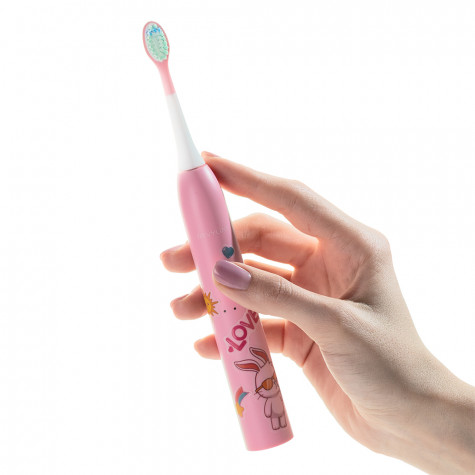 Электрическая зубная щетка Revyline RL 055 Kids, Pink и по всему Узбекистану в интернет-магазине Revyline.uz