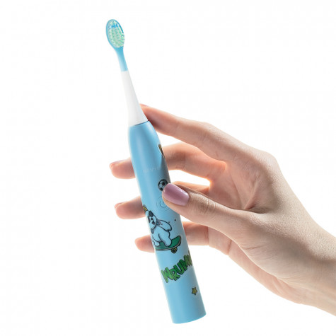 Электрическая зубная щетка Revyline RL 055 Kids, Light Blue и по всему Узбекистану в интернет-магазине Revyline.uz