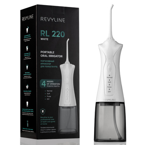 Портативный ирригатор Revyline RL 220, White и по всему Узбекистану в интернет-магазине Revyline.uz