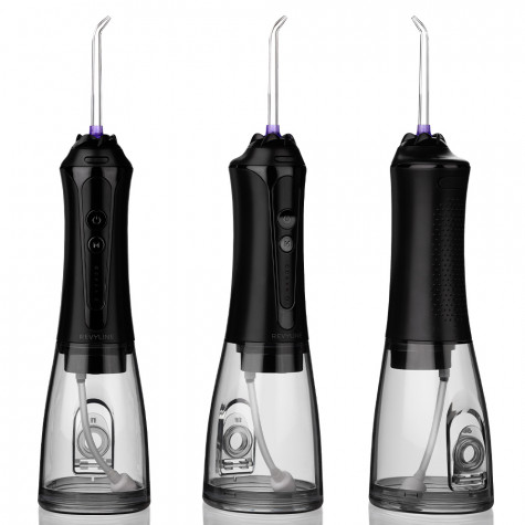 Портативный ирригатор Revyline RL 450 New Black и по всему Узбекистану в интернет-магазине Revyline.uz
