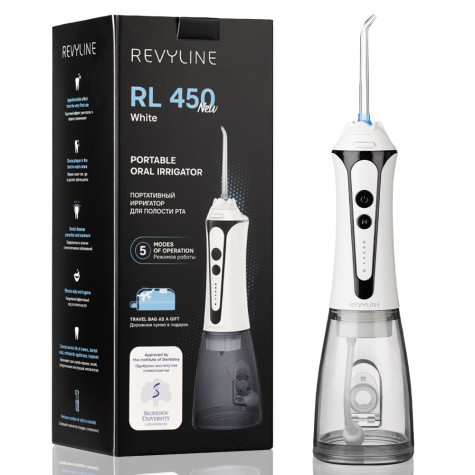Портативный ирригатор Revyline RL 450 New и по всему Узбекистану в интернет-магазине Revyline.uz