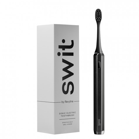 Электрическая звуковая зубная щётка SWIT by Revyline RL 090 Graphite и по всему Узбекистану в интернет-магазине Revyline.uz