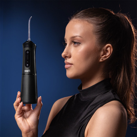 Портативный ирригатор SWIT by Revyline RL 440 Black и по всему Узбекистану в интернет-магазине Revyline.uz