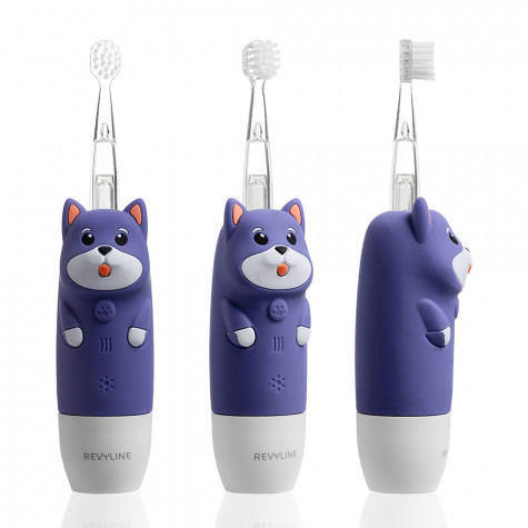Электрическая звуковая зубная щётка Revyline RL 025 Baby Puppy, Blue и по всему Узбекистану в интернет-магазине Revyline.uz
