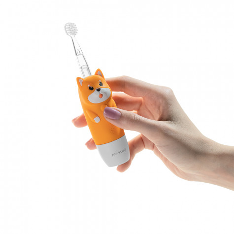 Электрическая звуковая зубная щётка Revyline RL 025 Baby Puppy, Orange и по всему Узбекистану в интернет-магазине Revyline.uz