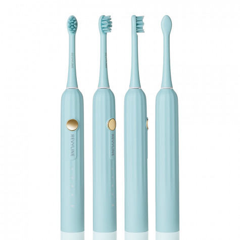 Набор электрических зубных щеток Revyline RL 075 DUO Limpet shell + Lime cream и по всему Узбекистану в интернет-магазине Revyline.uz