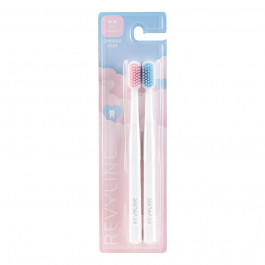 Набор зубных щеток Revyline SM6000 DUO White/Pink + White/Blue