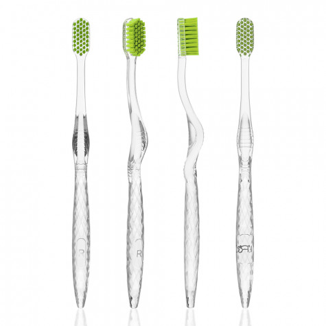 Набор зубных щеток Revyline SM6500 Duo Crystal, Light green & Pink и по всему Узбекистану в интернет-магазине Revyline.uz