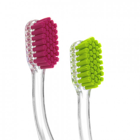 Набор зубных щеток Revyline SM6500 Duo Crystal, Light green & Pink и по всему Узбекистану в интернет-магазине Revyline.uz