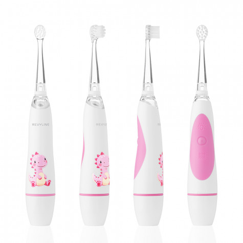 Электрическая звуковая зубная щётка Revyline RL 025 Infant, Pink и по всему Узбекистану в интернет-магазине Revyline.uz