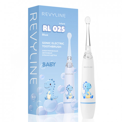 Электрическая звуковая зубная щётка Revyline RL 025 Infant, Blue